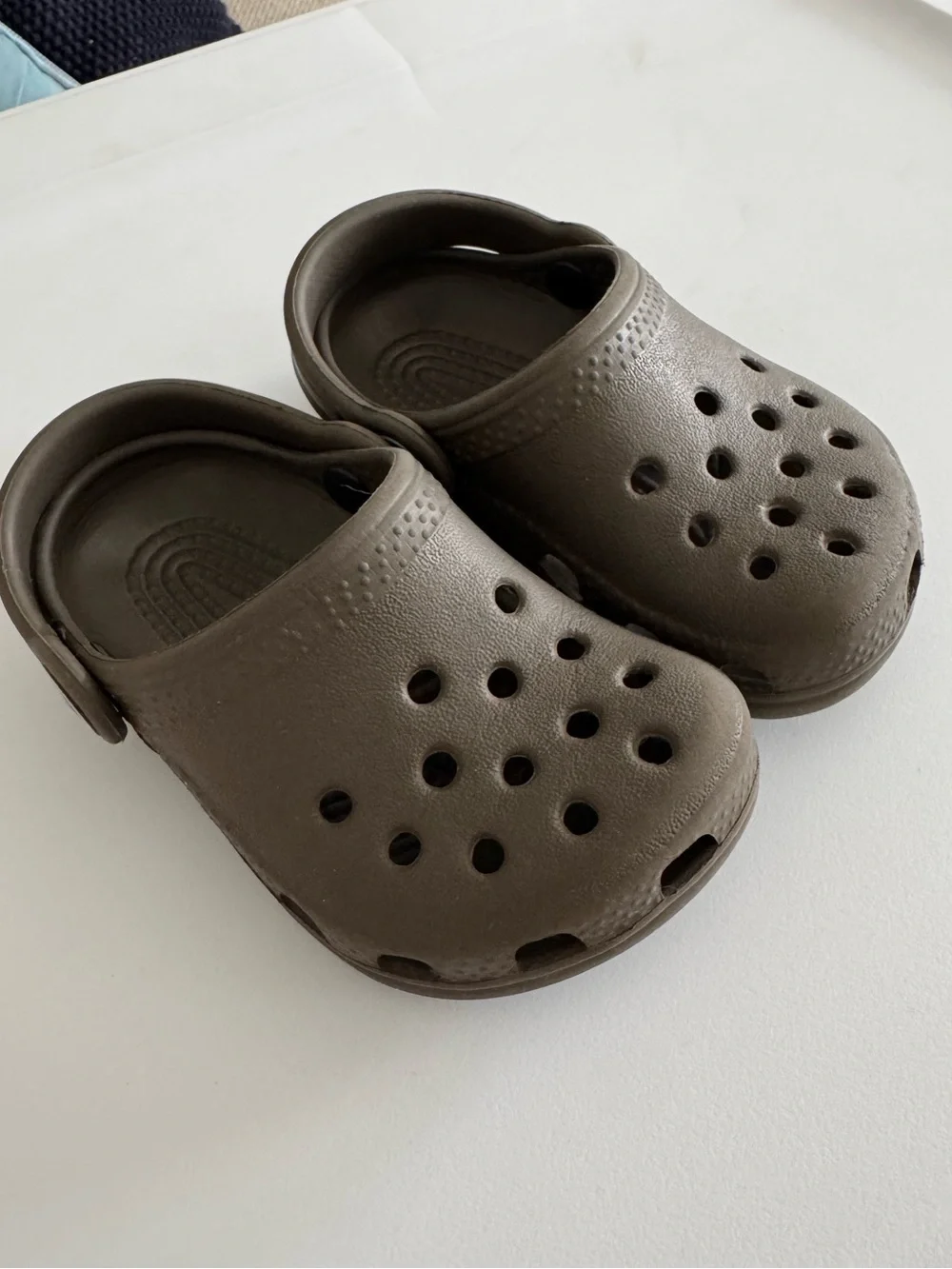 Brown Crocs Shoes